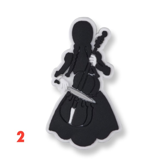 The Addams Family Croc Jibbitz Shoe Charms - Picture 4 of 11